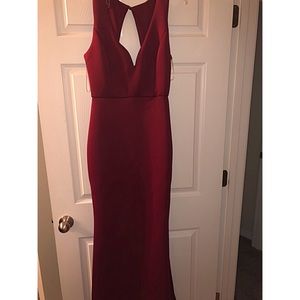 Red dress size 4
